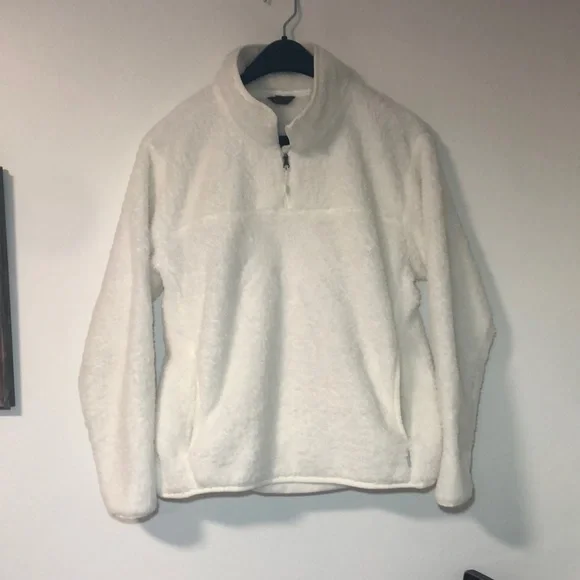 Eddie Bauer Sherpa 3/4 zip - Picture 2 of 8